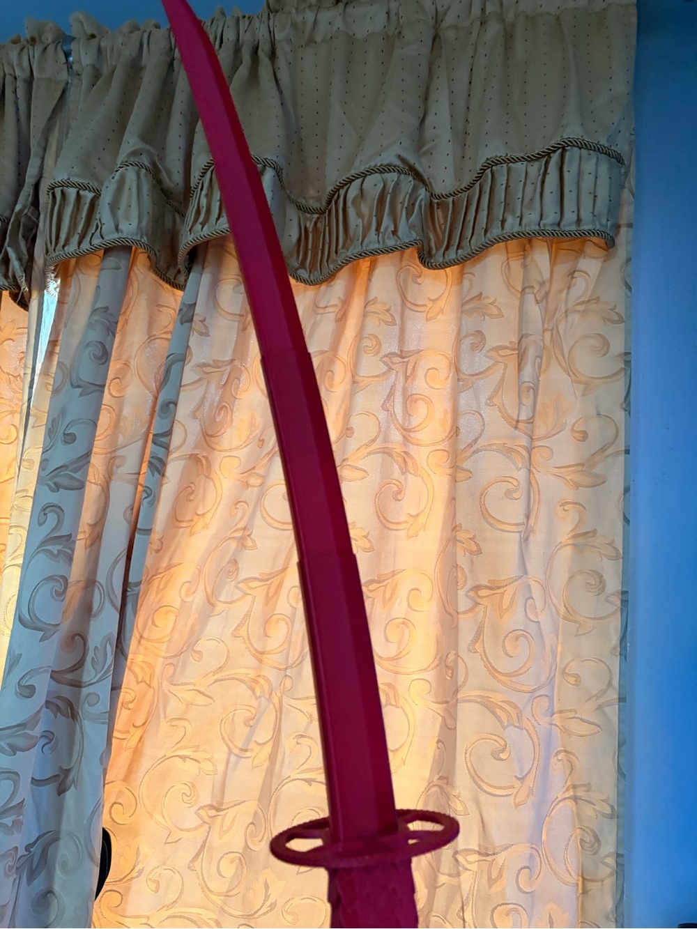 Red Decorative Sword Accent - Unbranded